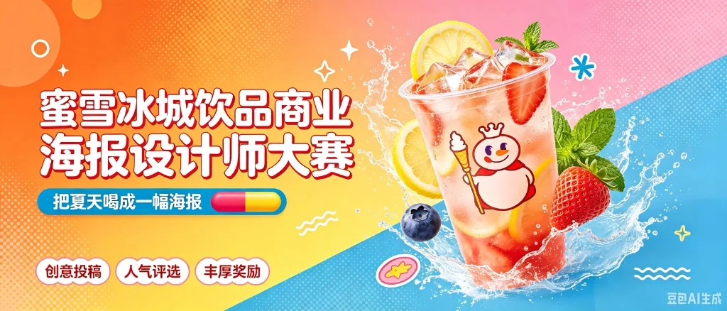 AI 商业海报投票
